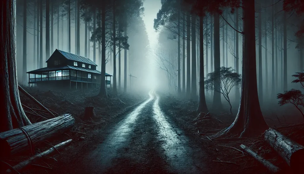 Haunted Road Trip, Scary road